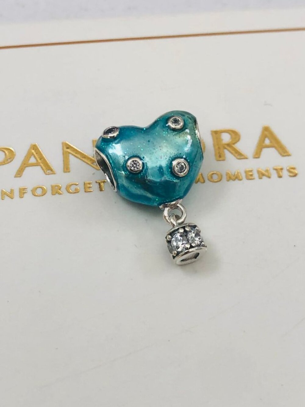 Pandora Hot Air Balloon Heart Charm - Picture 4 of 4